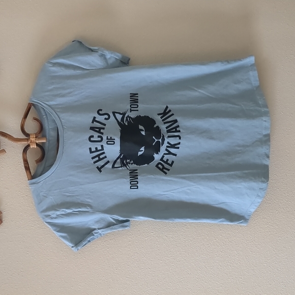 None Tops - (brandless) cool Iceland Tshirt.